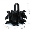 Suporte de Ovo em Forma de Pinguim