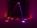 Spider Moving Efeito de luz RGBW com 9 lentes - Loja Easy Express