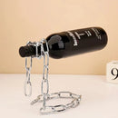 Suporte luxuoso para garrafas de vinho