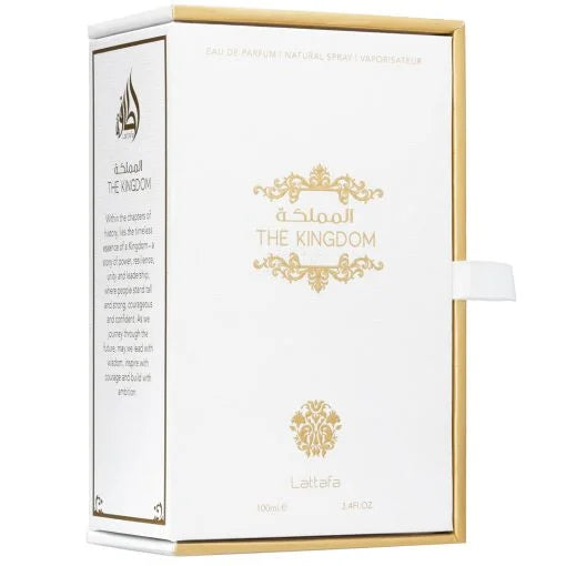 Perfume Árabe Lattafa The Kingdom Eau de Parfum Masculino - 100ml