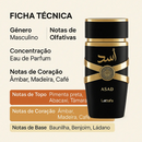Perfume Árabe Lattafa Asad 100ml Eau De Parfum Original Com Selo Original Lataffa