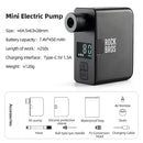 Mini Compressor de Ar Portátil para Bicicletas Rockbros