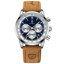 Relógio Masculino com Pulseira de Couro Poedagar Siberian - Loja Easy Express