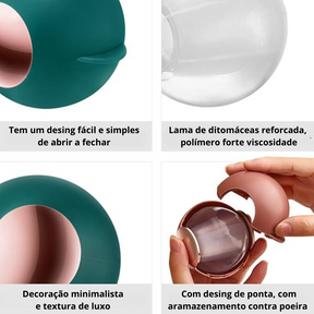 Esfera Adesiva para Remoção de Pelos e Fiapos