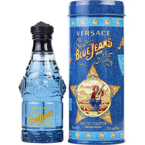 versace blue jeans masculino eau de toilette 75ml