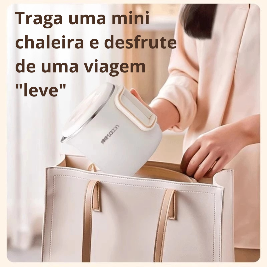Chaleira Elétrica Portátil Dobrável Sacon