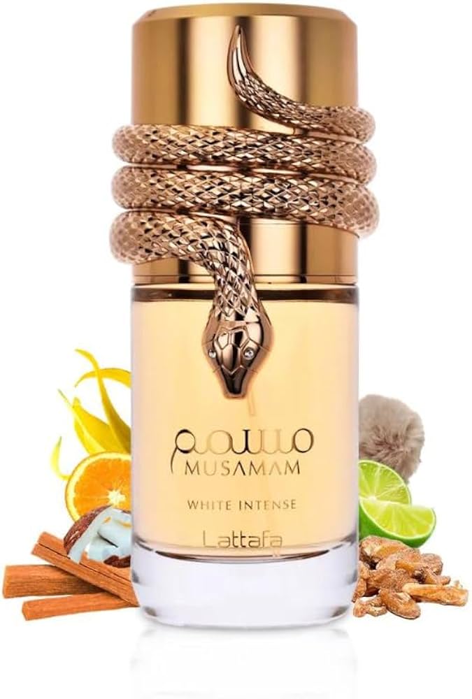 Musamam White Intense Lattafa Eau de Parfum - Perfume Unissex 100ml