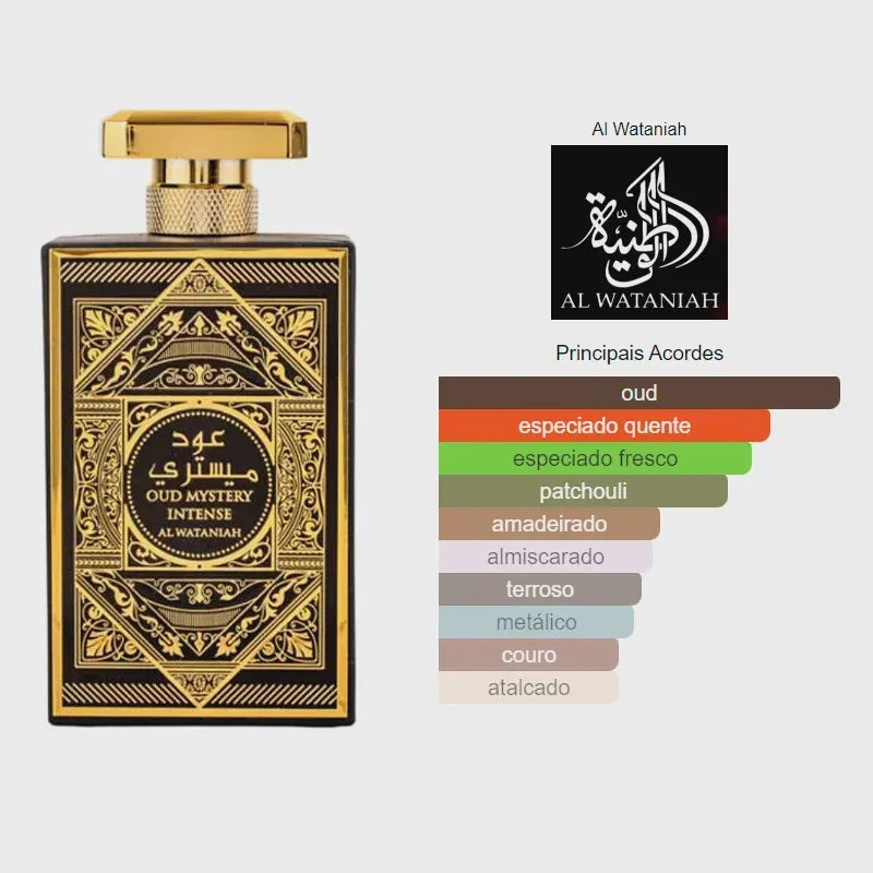 Perfume Mystery Al Wataniah Oud Intense Edp 100ml