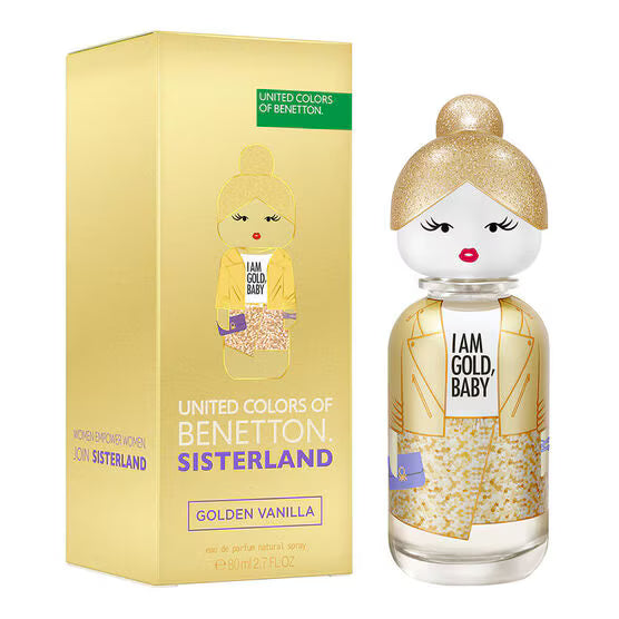 Sisterland Golden Vanilla Benetton Eau de Parfum 80ml