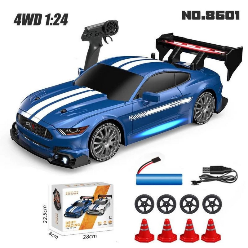 Carro de Drift RC 4WD Esportivo