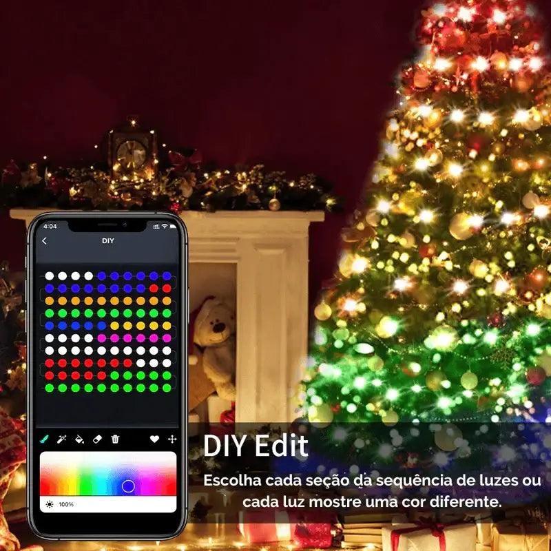 Smart Led - Pisca Pisca De Natal - Via Bluetooth - Loja Easy Express