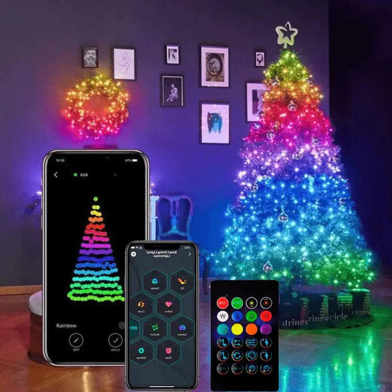 Smart Led - Pisca Pisca De Natal - Via Bluetooth - Loja Easy Express