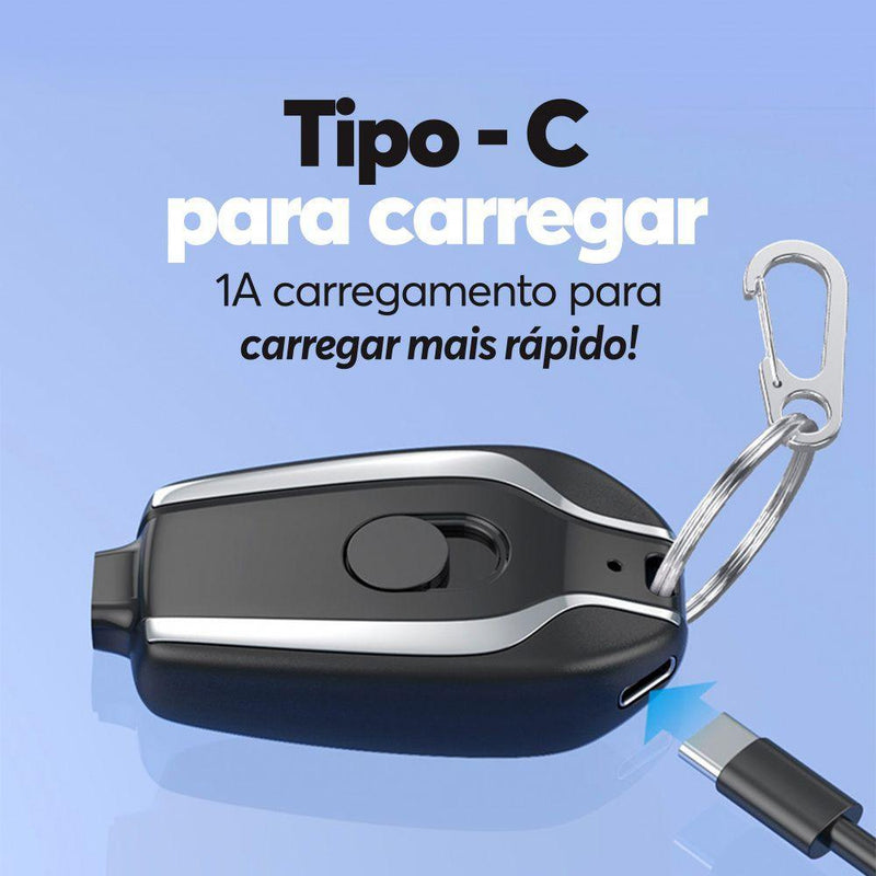 Chaveiro Carregador Max Charge [CARREGAMENTO TURBO] - Loja Easy Express