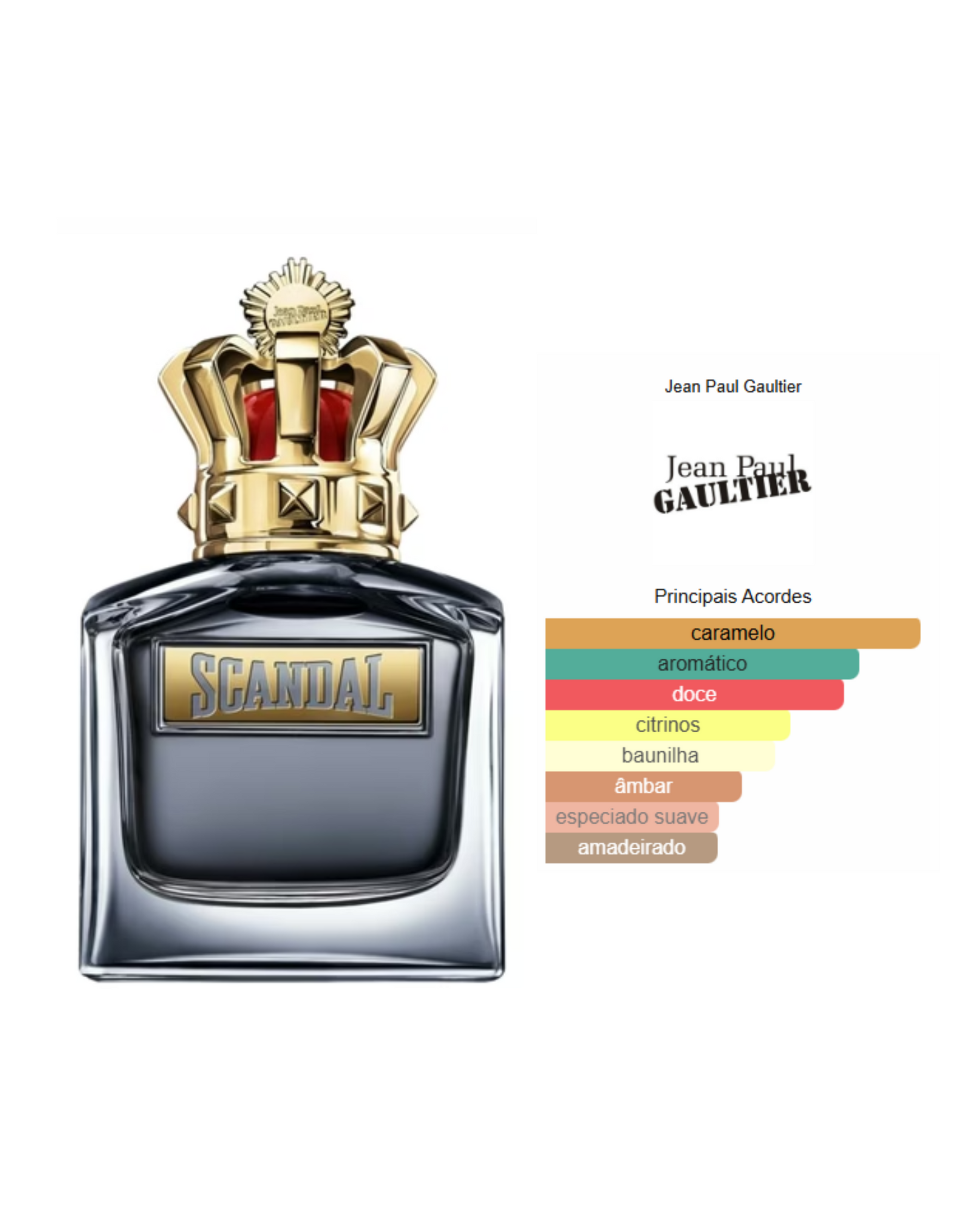 Scandal Pour Homme Eau de Toilette Masculino – Jean Paul Gaultier