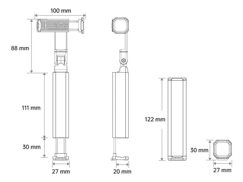 Suporte Portátil Ajustável Para Telefone 6 Polegadas