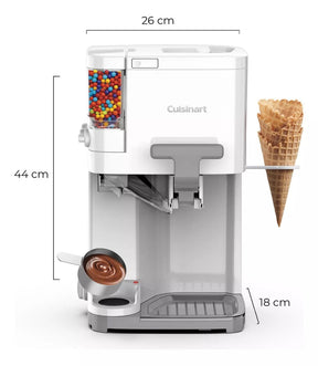 Máquina de sorvete automática Cuisinart Ice-48 Frequência 60