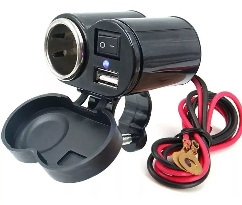 Carregador De Celular Usb Turbo Para Motos