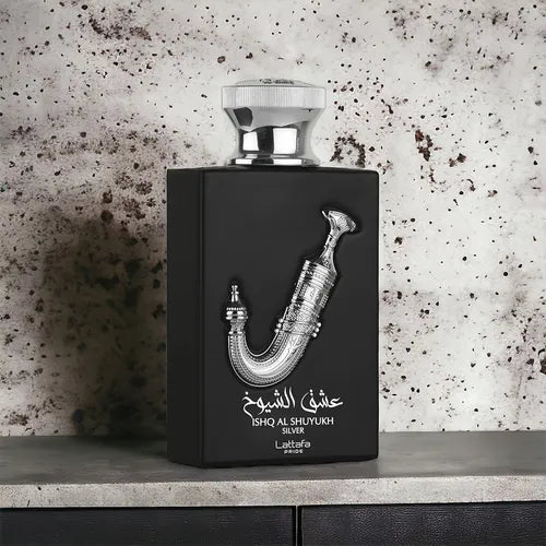 Perfume Lattafa Ishq Al Shuyukh Silver PrideEdp Unissex