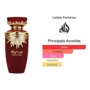 Lattafa Sakeena EDP Feminino - 100ml