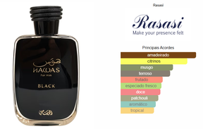 Perfume Rasasi Hawas Black 100ML