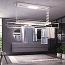 Varal Retrátil Automático Luz Uv Ventilação Controle 110v