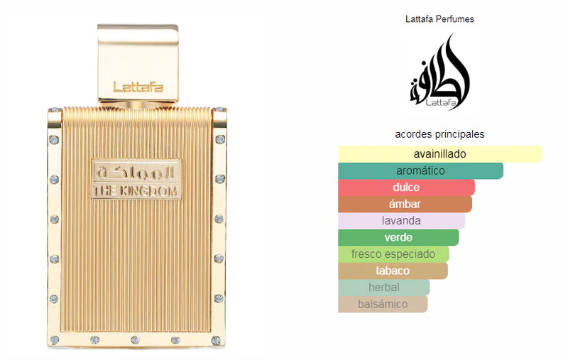 Perfume Lattafa The Kingdom Eau De Parfum