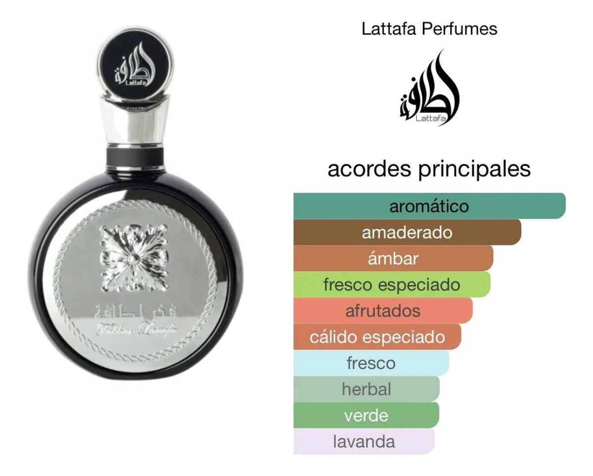 Perfume Árabe Fakhar Black Lattafa Eau De Parfum 100ml