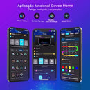 Luz de Fundo LED para TV com Câmera Inteligente – Ambiência RGB Avançada