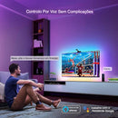 Luz de Fundo LED para TV com Câmera Inteligente – Ambiência RGB Avançada