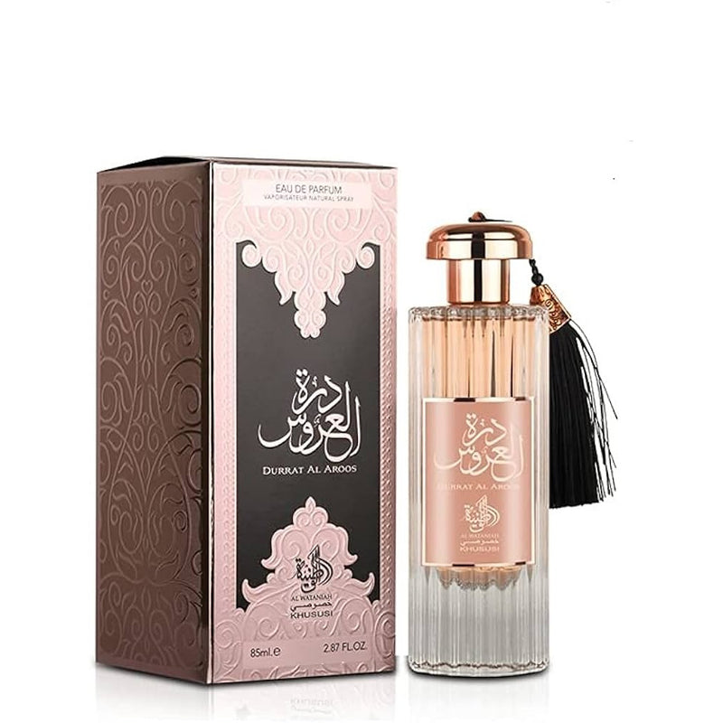 Perfume Árabe Al Wataniah Durrat Al Aroos Eau De Parfum Feminino 85ml Original