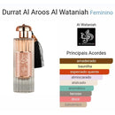 Perfume Árabe Al Wataniah Durrat Al Aroos Eau De Parfum Feminino 85ml Original