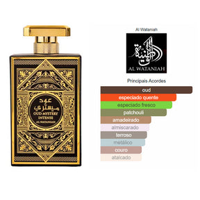Perfume Árabe Al Wataniah Oud Mystery Intense Eau de Parfum - 100ml