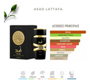 Perfume Árabe Lattafa Asad 100ml Eau De Parfum Original Com Selo Original Lataffa
