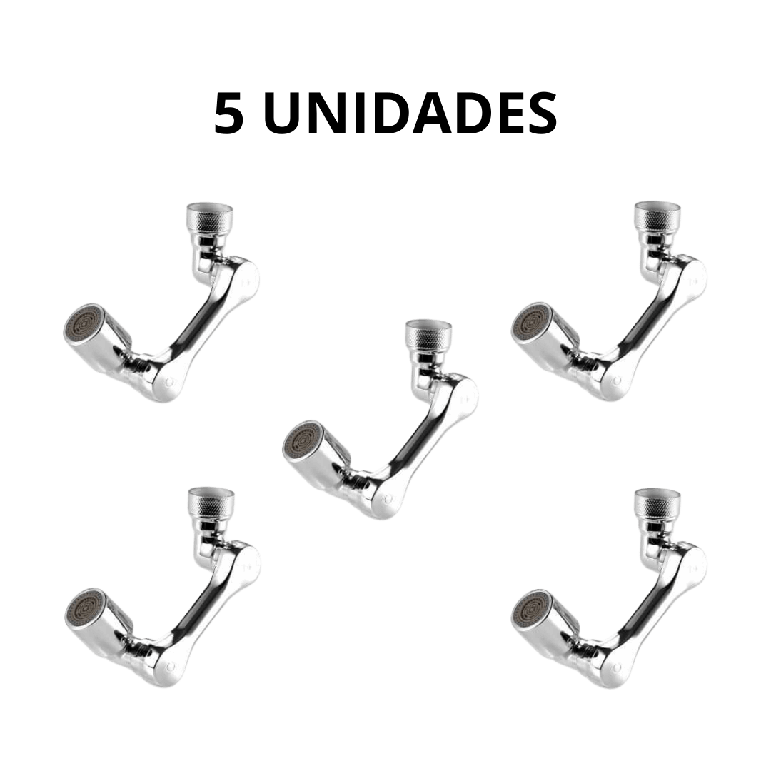 Extensor de Torneira Universal Com Rotação de 360°