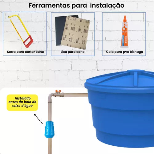 Bloqueador De Ar Premium Hidrômetro Redutor De até 90% na Conta De Água
