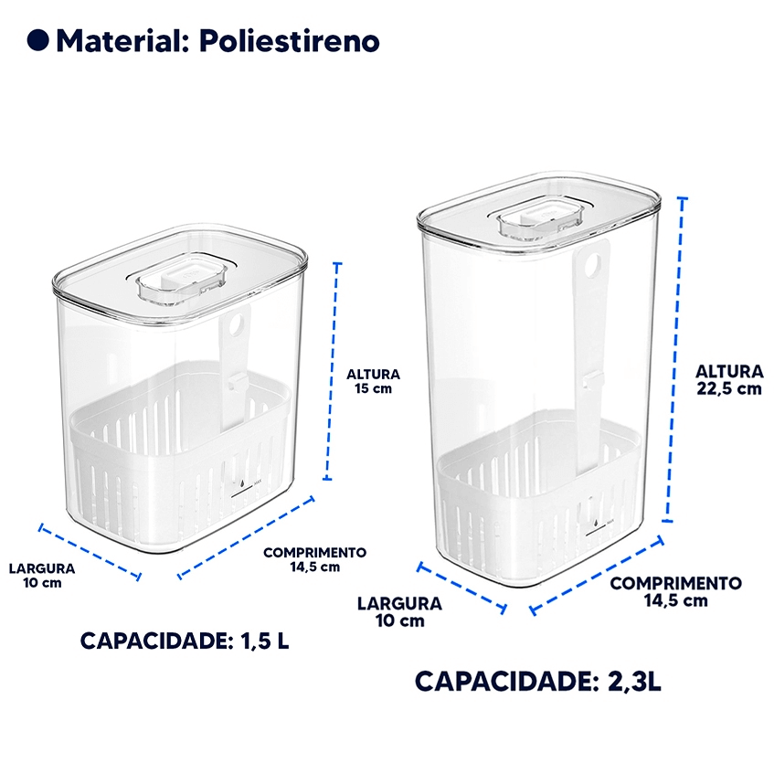 Organizador De Temperos Clear Fresh