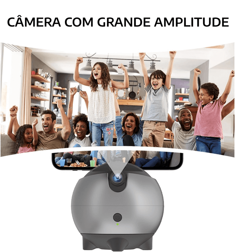 Camera de Rastreamento Facial Rotação 360 ° - Loja Easy Express