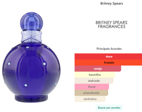 Midnight Fantasy Britney Spears Eau de Parfum Feminino 100ml