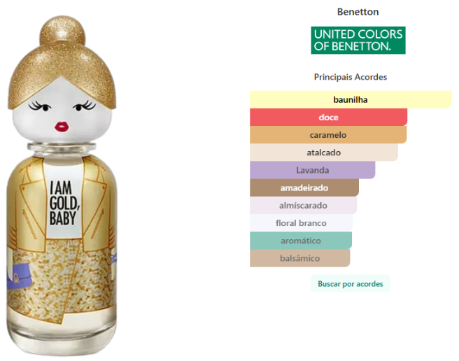 Sisterland Golden Vanilla Benetton Eau de Parfum 80ml