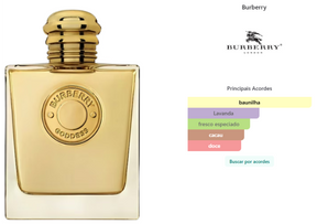 Burberry Goddess feminino eau de parfum 100ml