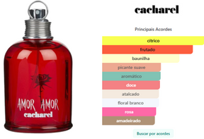 Amor Amor Cacharel feminino eau de toilette 100ml