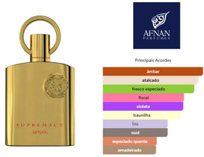 Supremacy Gold Afnan Eau de Parfum compartilhável 100ml