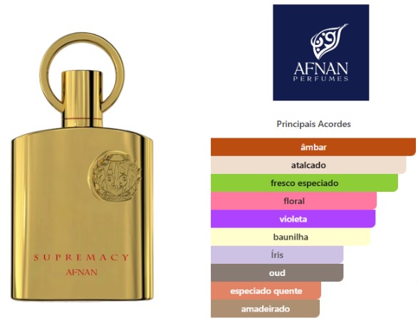 Supremacy Gold Afnan Eau de Parfum compartilhável 100ml