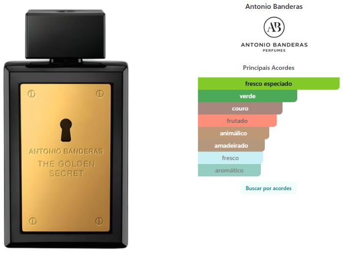 antonio banderas the golden secret masculino eau de toilette 100ml