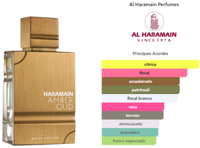 Amber Oud White Edition Al Haramain Eau de Parfum Unissex