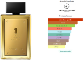 Antonio Banderas The Secret Absolu Masculino Eau de Parfum 100ml