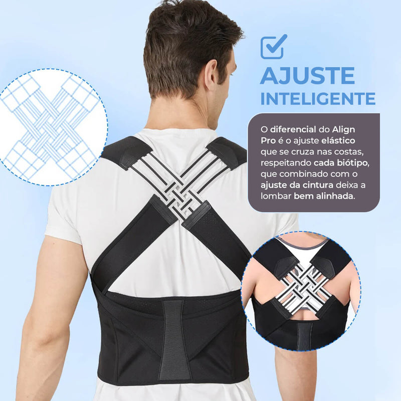 Corretor Postural Pro Elite [ALINHA NA HORA]