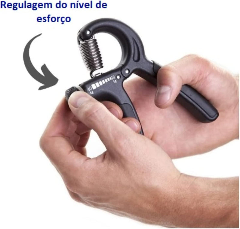 Flexor Force - Hand Grip Resistente e Regulável 10 a 60kg - Loja Easy Express