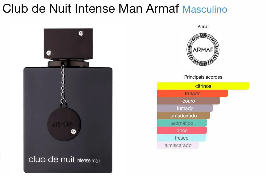 Armaf Club de Nuit Intense Man Eau de Toilette Masculino 105ml