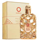 Orientica Perfume Árabe Royal Amber Luxury Collection Unissex Eau de Parfum 80ml